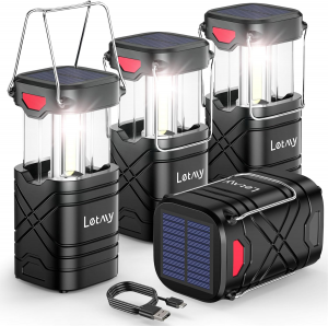 solar lightning for camping